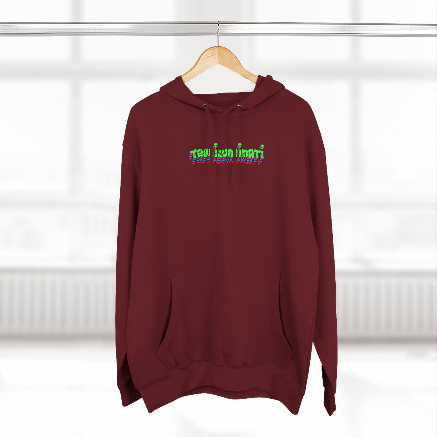 Earth Elemental Shaman Hoodie – By Trueiluminati Vision, Cosmic Streetwear, Unisex Style