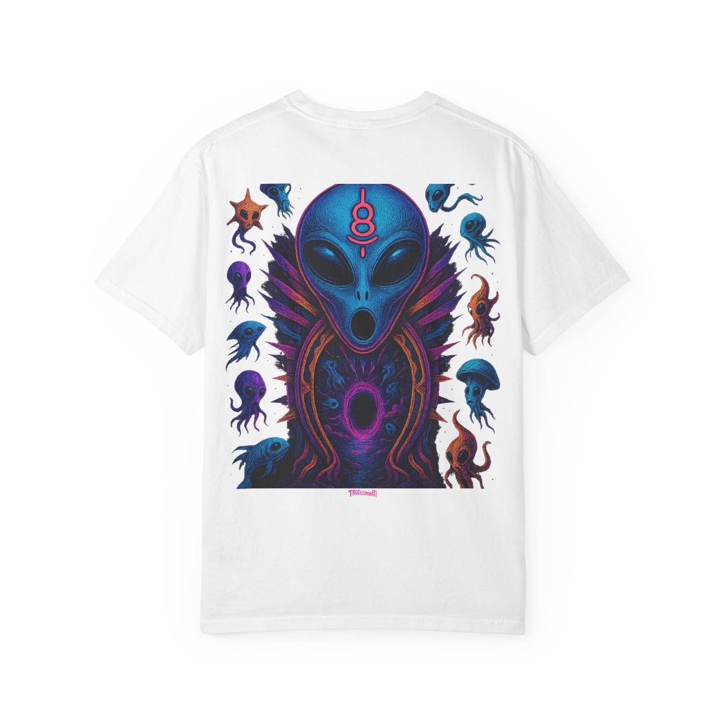 Deep Sea Portal By Trueiluminati T-shirt - Vibrant Unisex Tee for Sci-Fi Lovers, Casual Wear, Unique Gift for Birthdays, Festivals, or Everyday Style
