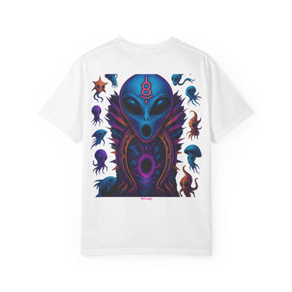 Deep Sea Portal By Trueiluminati T-shirt - Vibrant Unisex Tee for Sci-Fi Lovers, Casual Wear, Unique Gift for Birthdays, Festivals, or Everyday Style