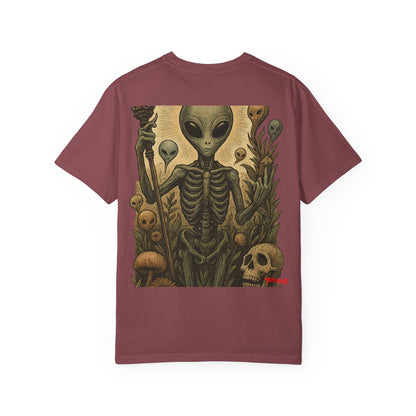 Seeker Alien By Trueiluminati -Inspired Unisex T-Shirt, Cool Graphic Tee, Gift for Sci-Fi Lovers, Trendy Streetwear, Casual Everyday Wear