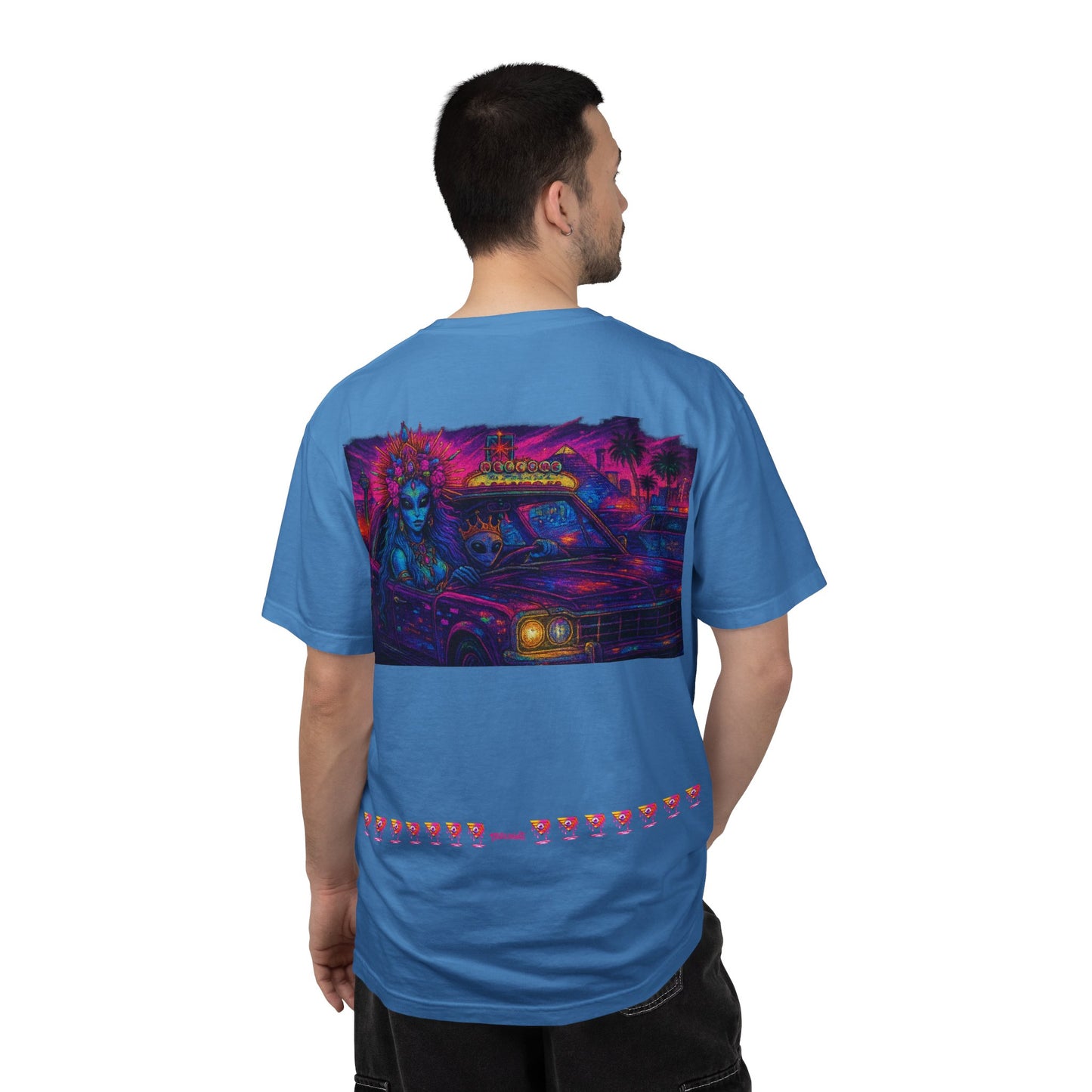 Exclusive Trueiluminati Design T-shirts, Unique Art  Vegas Trip By Trueiluminati Vibrant Graphic Tee for Creative Souls, Unisex T-shirt, Streetwear, Summer Style, Gift for Art Lovers, Festival...