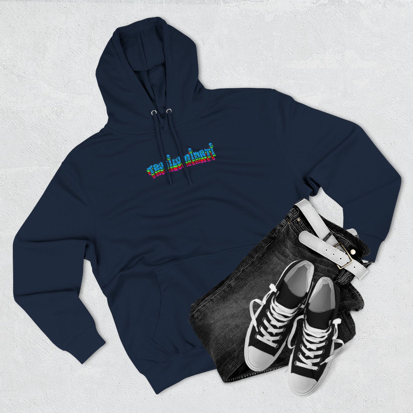 💧 Water Elemental Shaman Hoodie – By Trueiluminati Flow, Cosmic Streetwear, Unisex Style