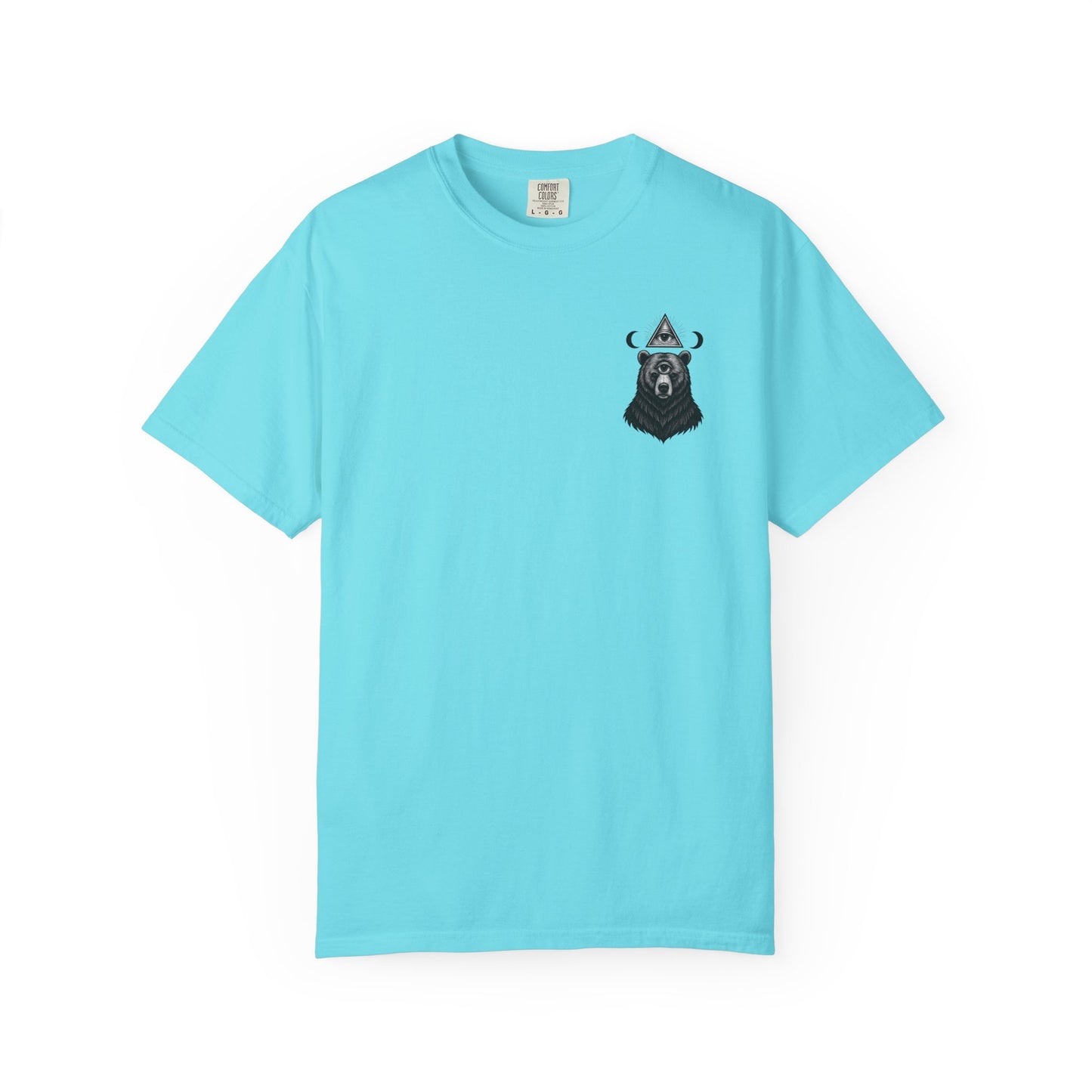 Bear Shirt, Art Tee, Unisex Graphic T-Shirt, Boho Style Gift, Unique Nature Apparel