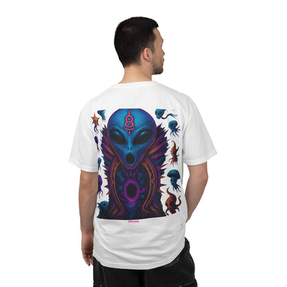 Deep Sea Portal By Trueiluminati T-shirt - Vibrant Unisex Tee for Sci-Fi Lovers, Casual Wear, Unique Gift for Birthdays, Festivals, or Everyday Style