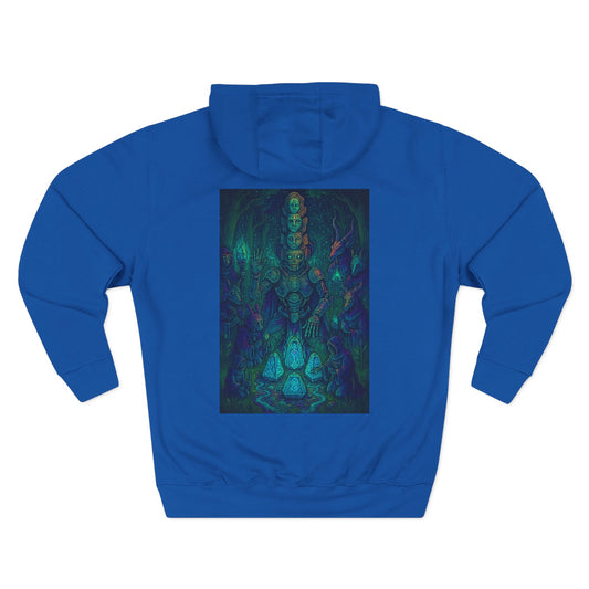 💧 Water Elemental Shaman Hoodie – By Trueiluminati Flow, Cosmic Streetwear, Unisex Style