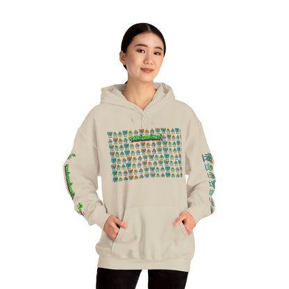 Young simbol by Trueiluminati Unisex Hoodie, Cozy Sweatshirt for Outdoor Lovers, Gift for Adventurers, Eco-Friendly Fashion, Great for Camping