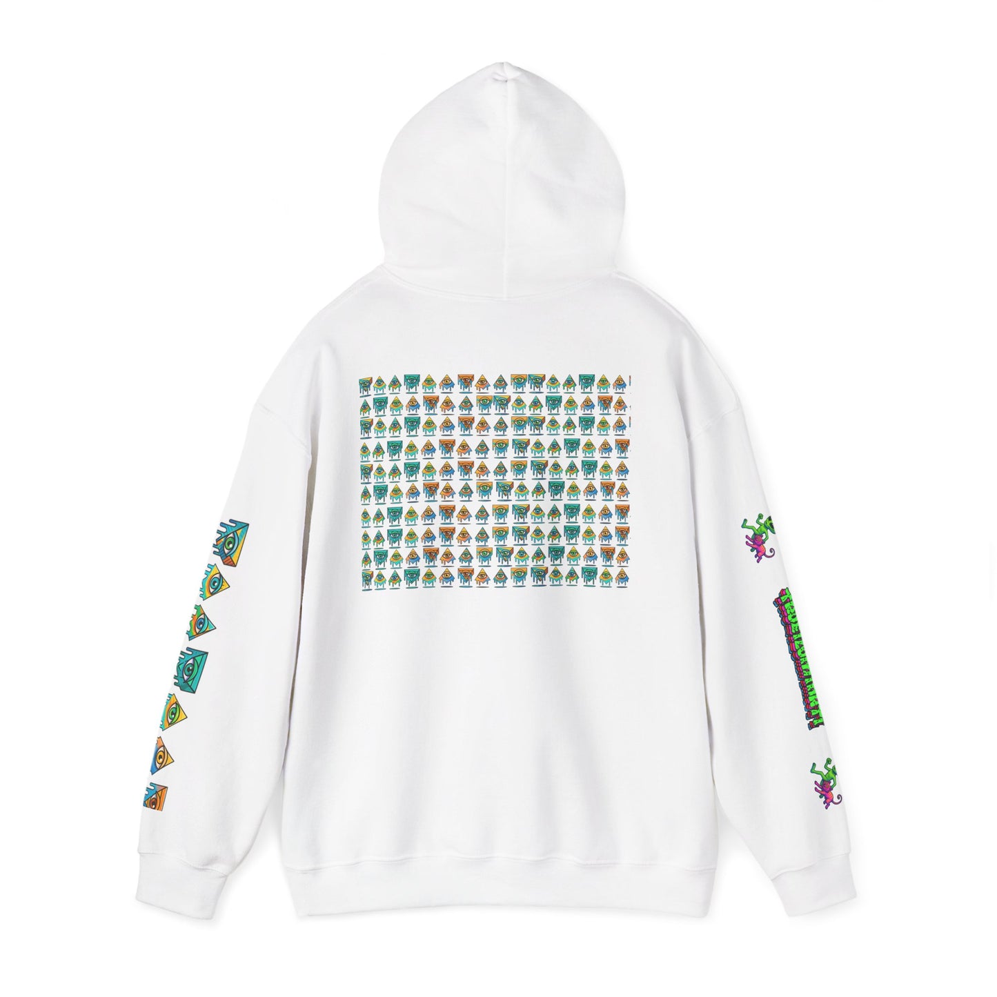Young simbol by Trueiluminati Unisex Hoodie, Cozy Sweatshirt for Outdoor Lovers, Gift for Adventurers, Eco-Friendly Fashion, Great for Camping