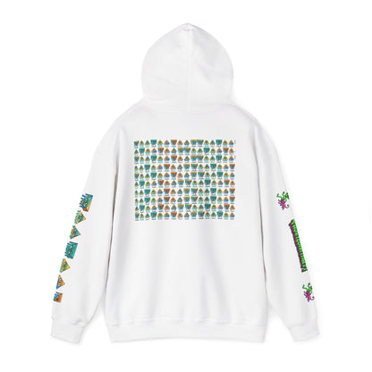 Young simbol by Trueiluminati Unisex Hoodie, Cozy Sweatshirt for Outdoor Lovers, Gift for Adventurers, Eco-Friendly Fashion, Great for Camping