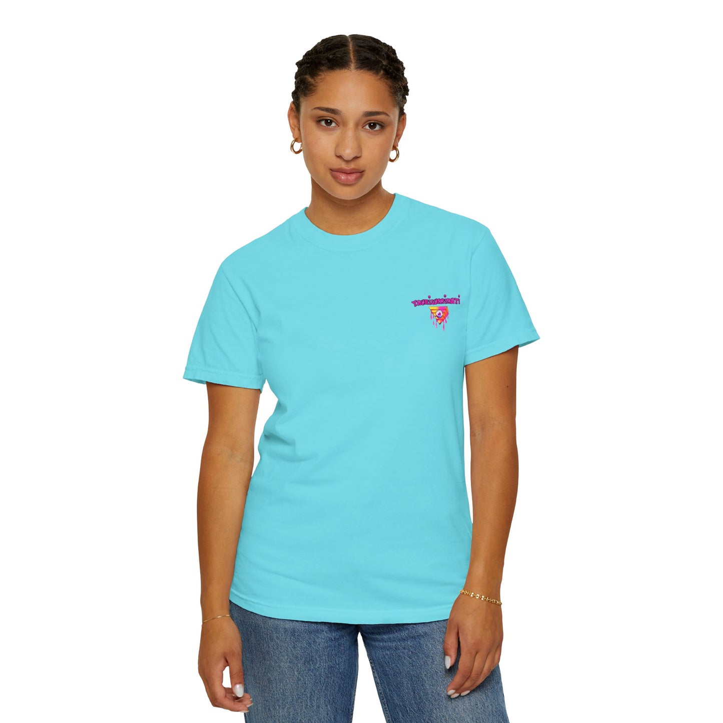 Deep Sea Portal By Trueiluminati T-shirt - Vibrant Unisex Tee for Sci-Fi Lovers, Casual Wear, Unique Gift for Birthdays, Festivals, or Everyday Style