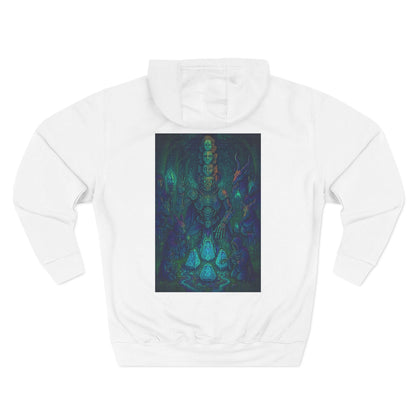 💧 Water Elemental Shaman Hoodie – By Trueiluminati Flow, Cosmic Streetwear, Unisex Style