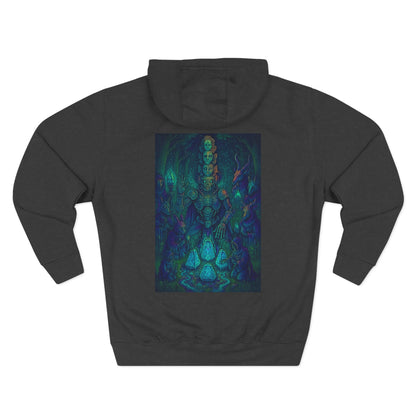 💧 Water Elemental Shaman Hoodie – By Trueiluminati Flow, Cosmic Streetwear, Unisex Style