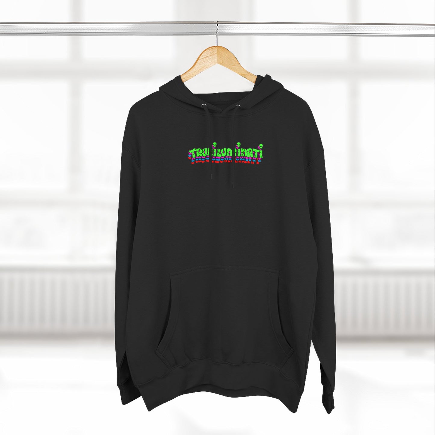 Earth Elemental Shaman Hoodie – By Trueiluminati Vision, Cosmic Streetwear, Unisex Style