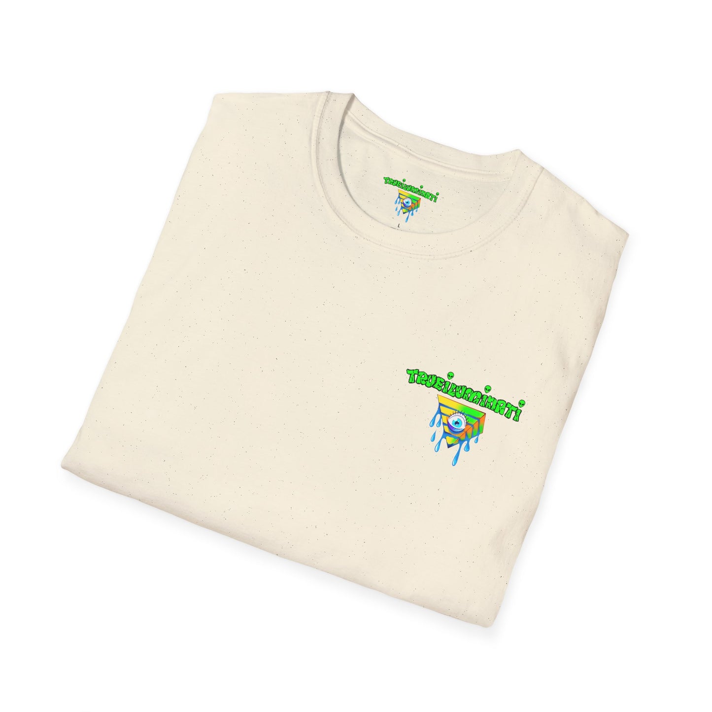 Forest At Night By Trueiluminati Mystical Gathering Unisex T-Shirt | Chill Vibes, Perfect for Festivals, Summer Nights, Gift for Friends, Unique Graphic Tee