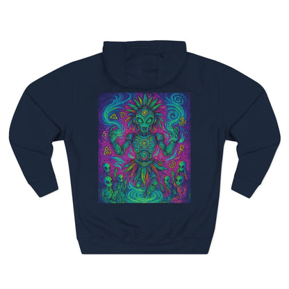 🌬️ Air Elemental Shaman Hoodie – By Trueiluminati Breath, Cosmic Streetwear, Unisex Style