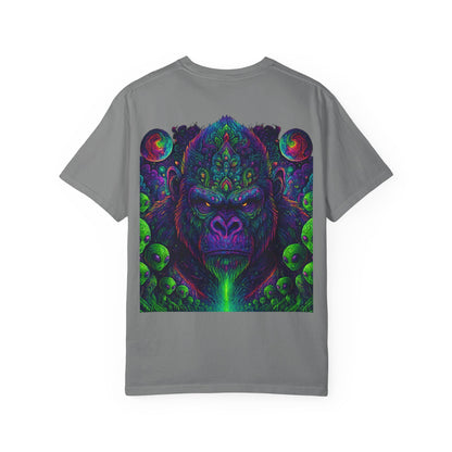 Psychedelic Gorilla Alpha Ape By Trueiluminati  Unisex T-Shirt | Unique Graphic Tee for Creative Souls | Gift for Art Lovers, Festival Wear, Nature Enthusiasts, [...]