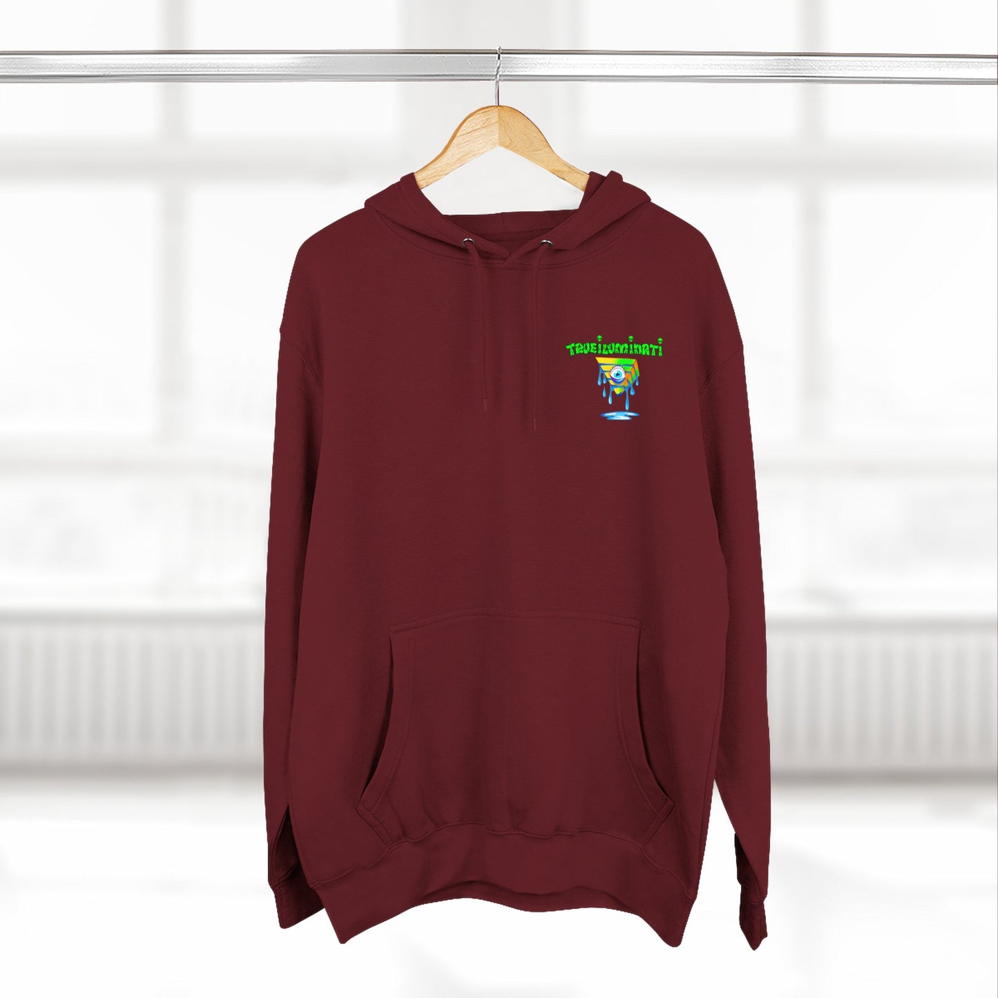 Psychedelic Three-Panel Fleece Hoodie, Cozy Hoodie for Festival Lovers, Unique Gift for Art Enthusiasts, Perfect for Casual Outings, [...]