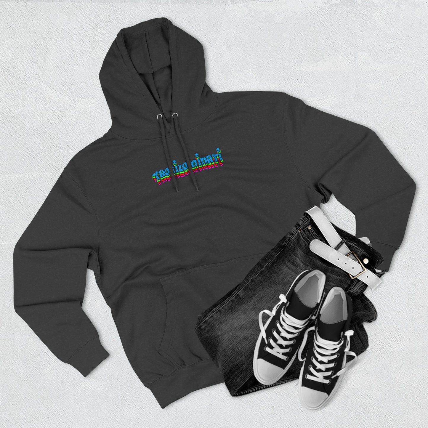 💧 Water Elemental Shaman Hoodie – By Trueiluminati Flow, Cosmic Streetwear, Unisex Style