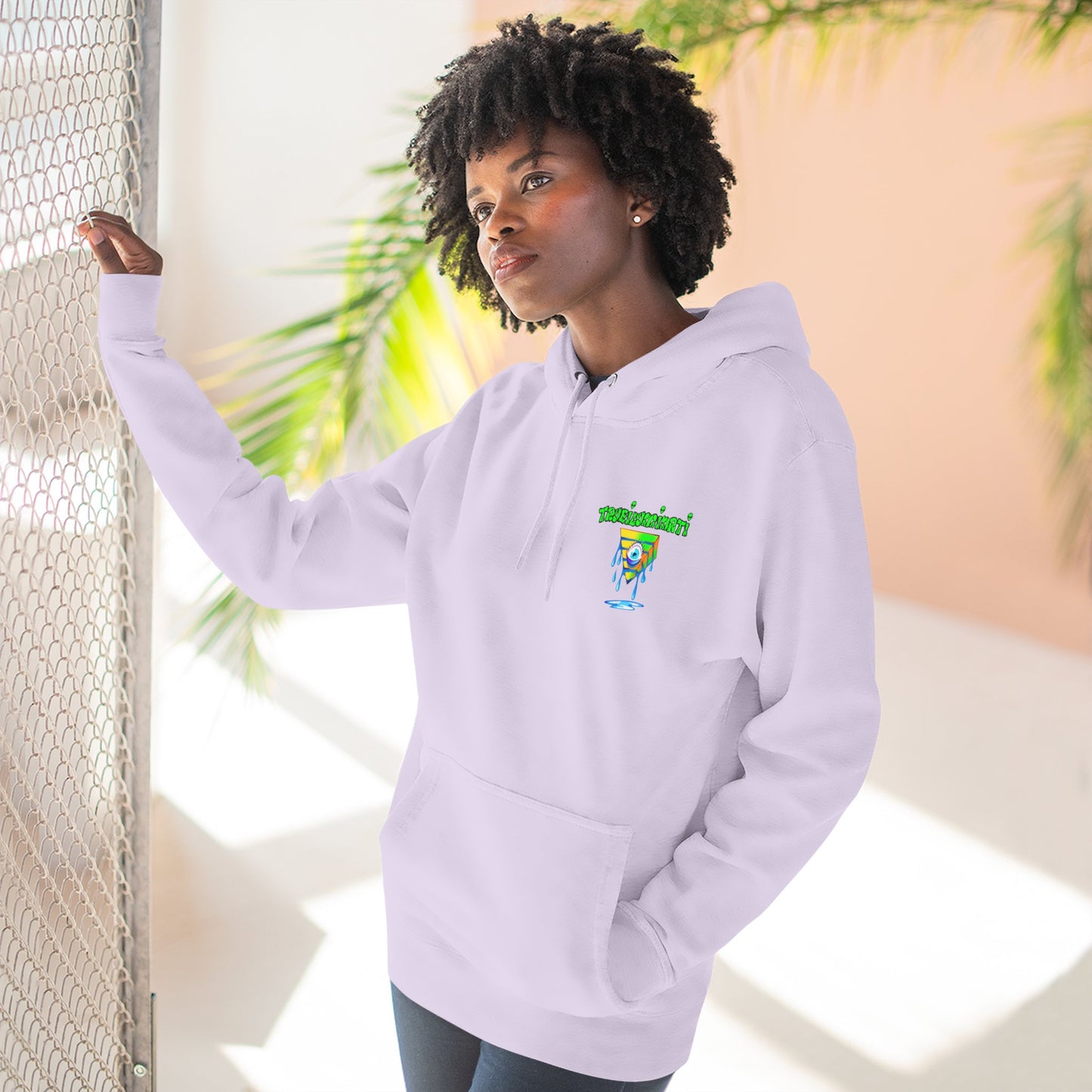 Psychedelic Three-Panel Fleece Hoodie, Cozy Hoodie for Festival Lovers, Unique Gift for Art Enthusiasts, Perfect for Casual Outings, [...]