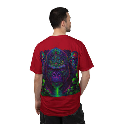 Psychedelic Gorilla Alpha Ape By Trueiluminati  Unisex T-Shirt | Unique Graphic Tee for Creative Souls | Gift for Art Lovers, Festival Wear, Nature Enthusiasts, [...]