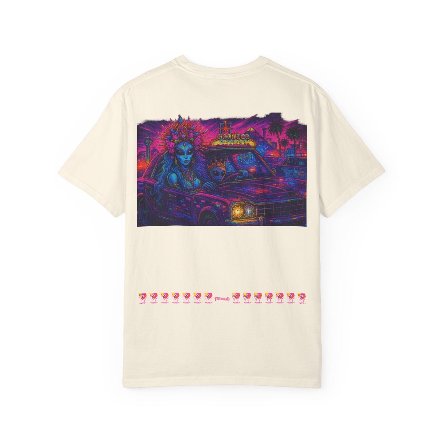 Exclusive Trueiluminati Design T-shirts, Unique Art  Vegas Trip By Trueiluminati Vibrant Graphic Tee for Creative Souls, Unisex T-shirt, Streetwear, Summer Style, Gift for Art Lovers, Festival...