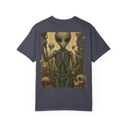 Seeker Alien By Trueiluminati -Inspired Unisex T-Shirt, Cool Graphic Tee, Gift for Sci-Fi Lovers, Trendy Streetwear, Casual Everyday Wear