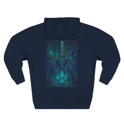 💧 Water Elemental Shaman Hoodie – By Trueiluminati Flow, Cosmic Streetwear, Unisex Style