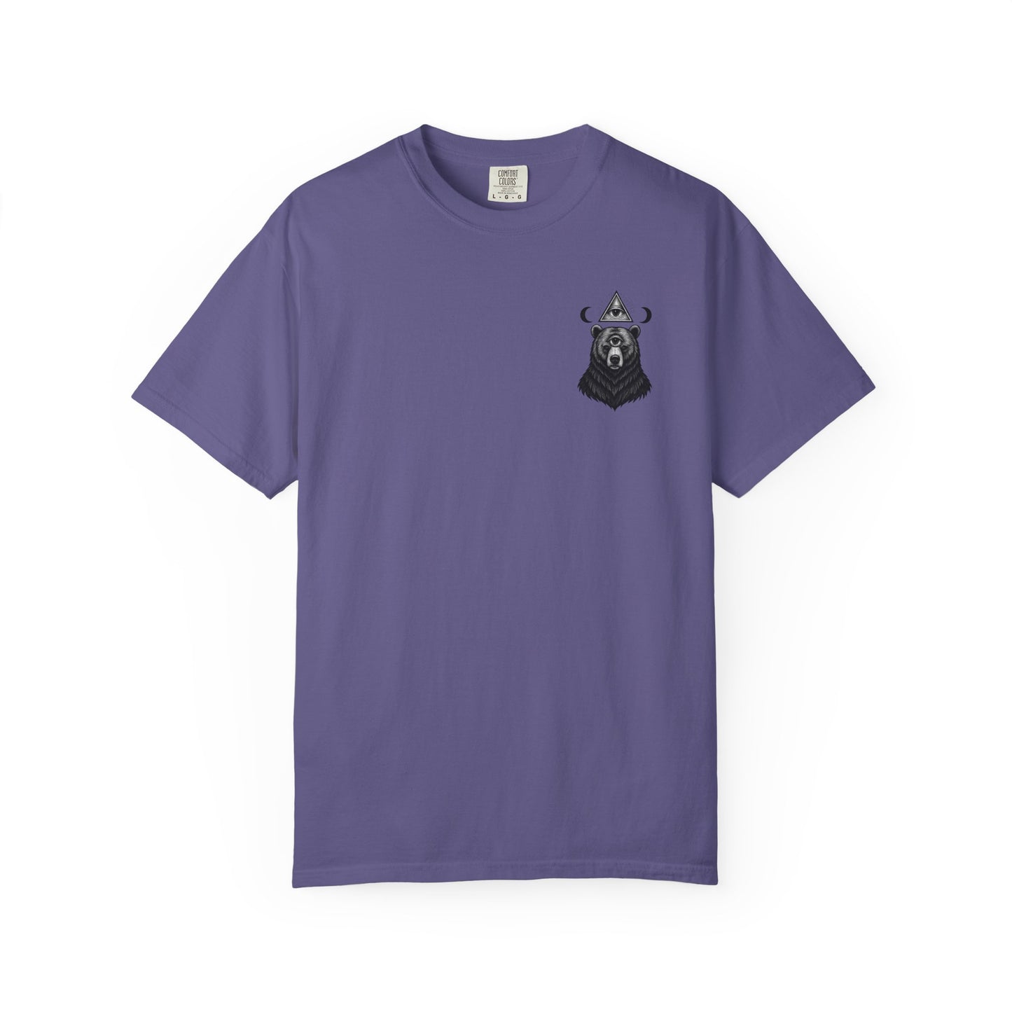 Bear Shirt, Art Tee, Unisex Graphic T-Shirt, Boho Style Gift, Unique Nature Apparel