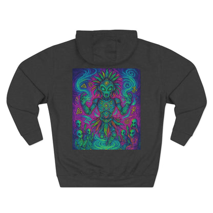 🌬️ Air Elemental Shaman Hoodie – By Trueiluminati Breath, Cosmic Streetwear, Unisex Style