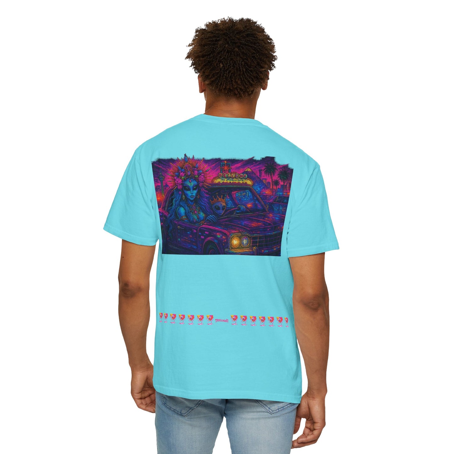 Exclusive Trueiluminati Design T-shirts, Unique Art  Vegas Trip By Trueiluminati Vibrant Graphic Tee for Creative Souls, Unisex T-shirt, Streetwear, Summer Style, Gift for Art Lovers, Festival...