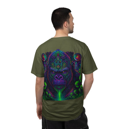 Psychedelic Gorilla Alpha Ape By Trueiluminati  Unisex T-Shirt | Unique Graphic Tee for Creative Souls | Gift for Art Lovers, Festival Wear, Nature Enthusiasts, [...]