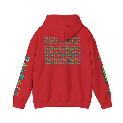 Young simbol by Trueiluminati Unisex Hoodie, Cozy Sweatshirt for Outdoor Lovers, Gift for Adventurers, Eco-Friendly Fashion, Great for Camping