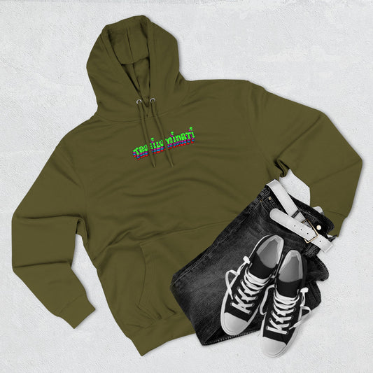 Earth Elemental Shaman Hoodie – By Trueiluminati Vision, Cosmic Streetwear, Unisex Style