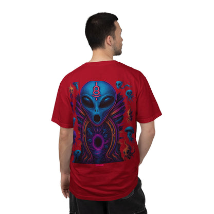 Deep Sea Portal By Trueiluminati T-shirt - Vibrant Unisex Tee for Sci-Fi Lovers, Casual Wear, Unique Gift for Birthdays, Festivals, or Everyday Style