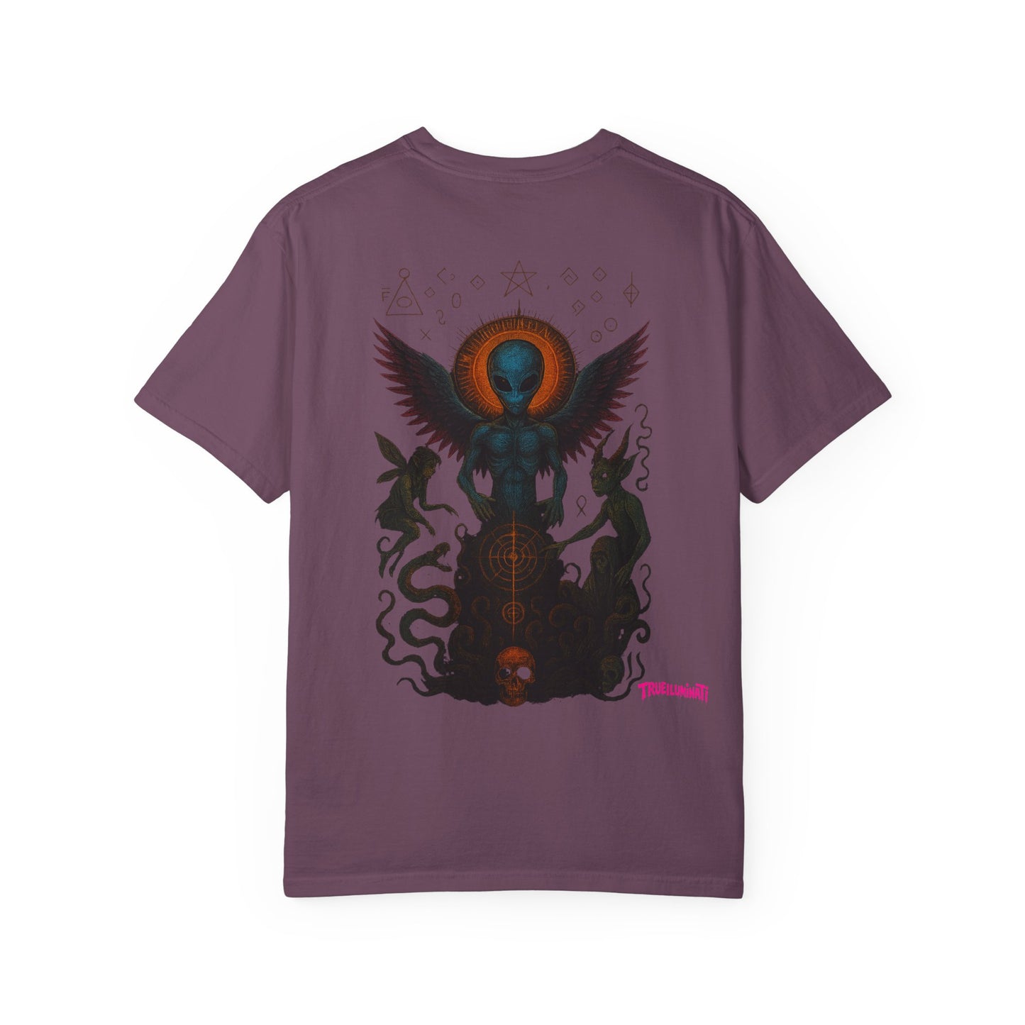 Fallen Angel By Trueiuminati Mystical Unisex T-shirt | Garment-Dyed | Spiritual Art Design | Perfect for Festivals, Gifts, and Everyday Wear, Artistic Apparel, [...]