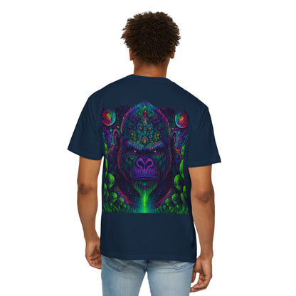 Psychedelic Gorilla Alpha Ape By Trueiluminati  Unisex T-Shirt | Unique Graphic Tee for Creative Souls | Gift for Art Lovers, Festival Wear, Nature Enthusiasts, [...]