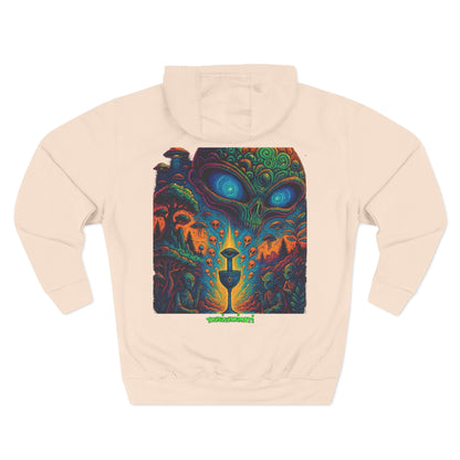 Psychedelic Three-Panel Fleece Hoodie, Cozy Hoodie for Festival Lovers, Unique Gift for Art Enthusiasts, Perfect for Casual Outings, [...]