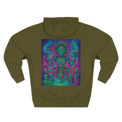 🌬️ Air Elemental Shaman Hoodie – By Trueiluminati Breath, Cosmic Streetwear, Unisex Style