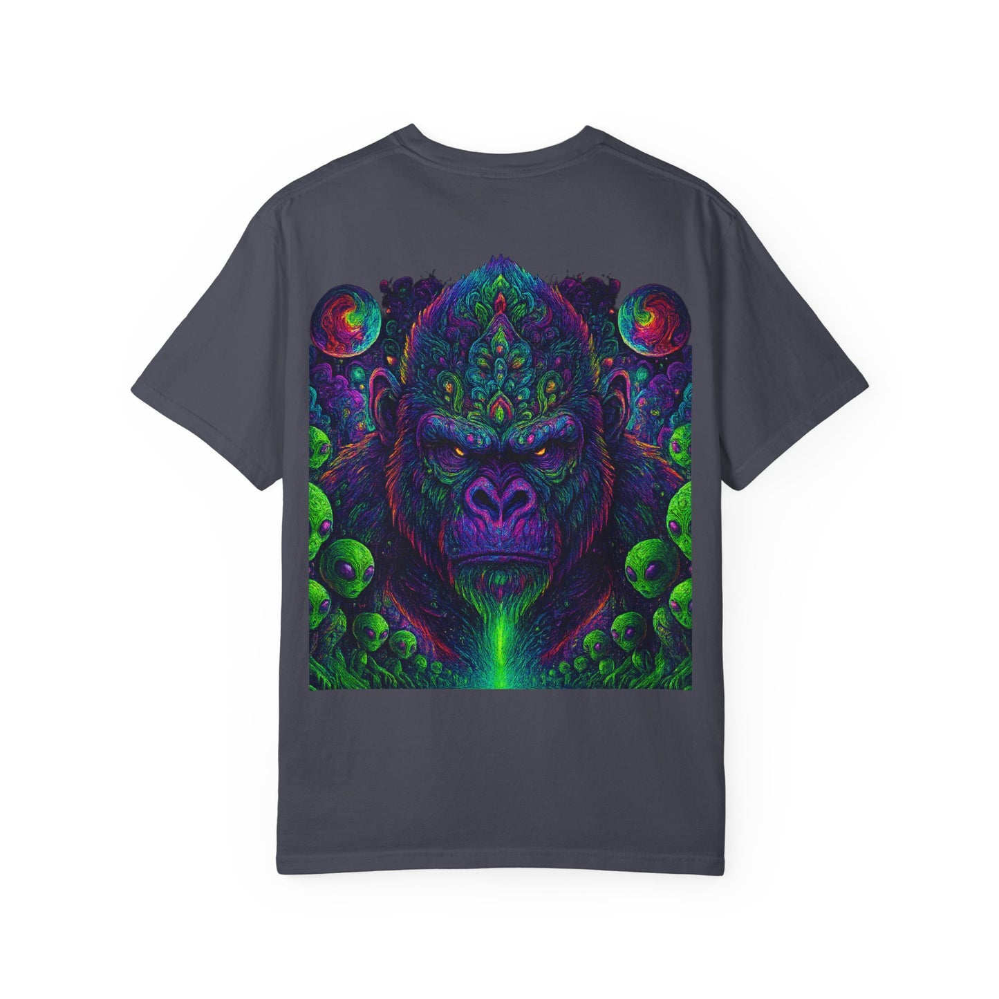 Psychedelic Gorilla Alpha Ape By Trueiluminati  Unisex T-Shirt | Unique Graphic Tee for Creative Souls | Gift for Art Lovers, Festival Wear, Nature Enthusiasts, [...]