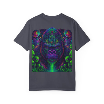 Psychedelic Gorilla Alpha Ape By Trueiluminati  Unisex T-Shirt | Unique Graphic Tee for Creative Souls | Gift for Art Lovers, Festival Wear, Nature Enthusiasts, [...]