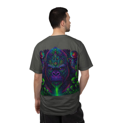 Psychedelic Gorilla Alpha Ape By Trueiluminati  Unisex T-Shirt | Unique Graphic Tee for Creative Souls | Gift for Art Lovers, Festival Wear, Nature Enthusiasts, [...]