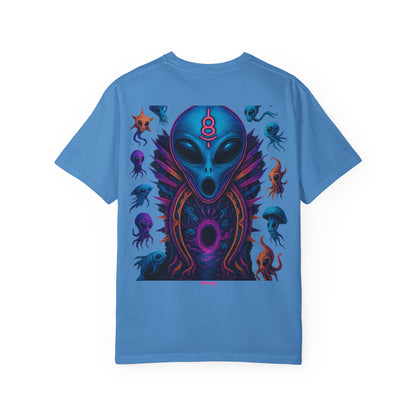 Deep Sea Portal By Trueiluminati T-shirt - Vibrant Unisex Tee for Sci-Fi Lovers, Casual Wear, Unique Gift for Birthdays, Festivals, or Everyday Style