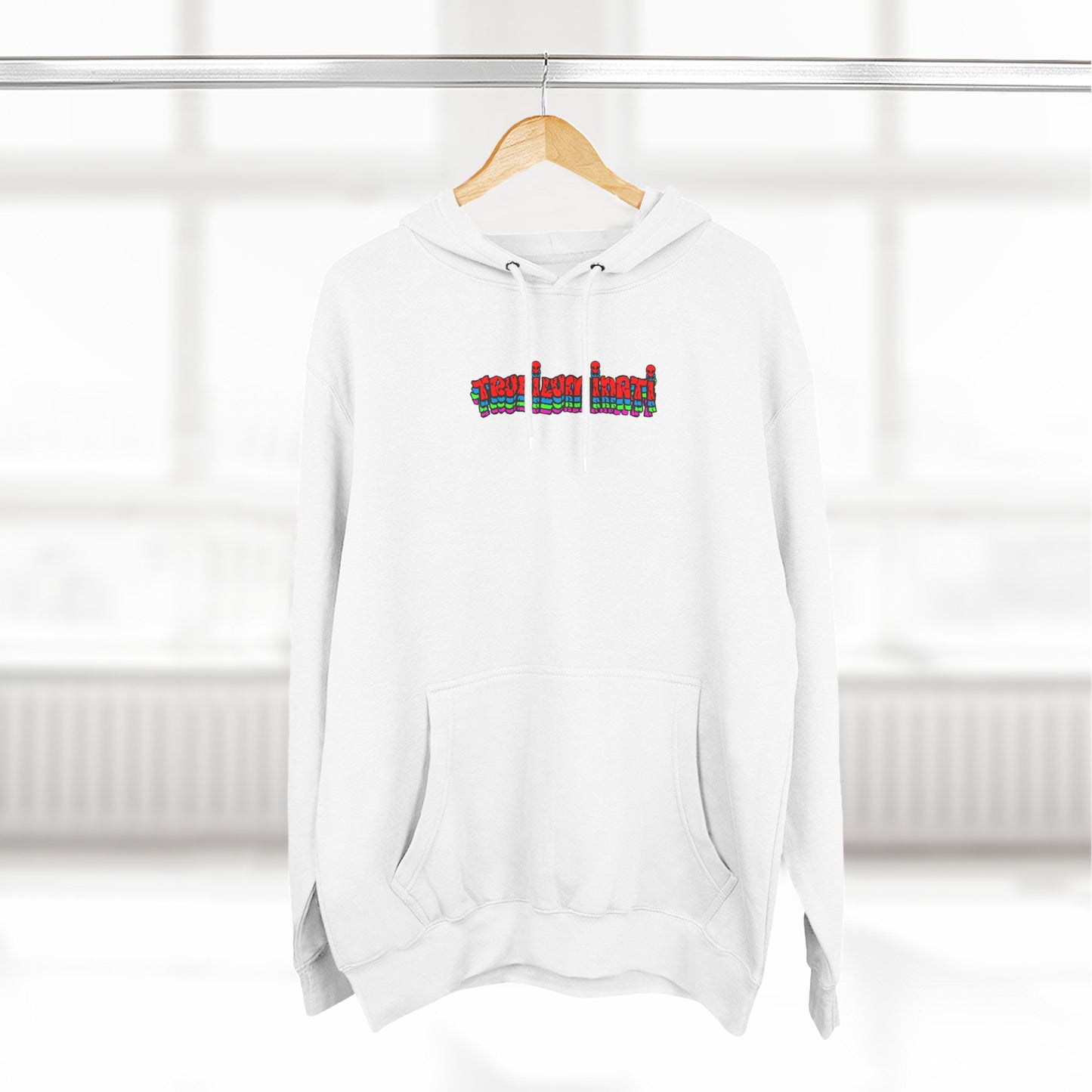 🔥 Fire Elemental Shaman Hoodie – By Trueiluminati Flame, Cosmic Streetwear, Unisex Style