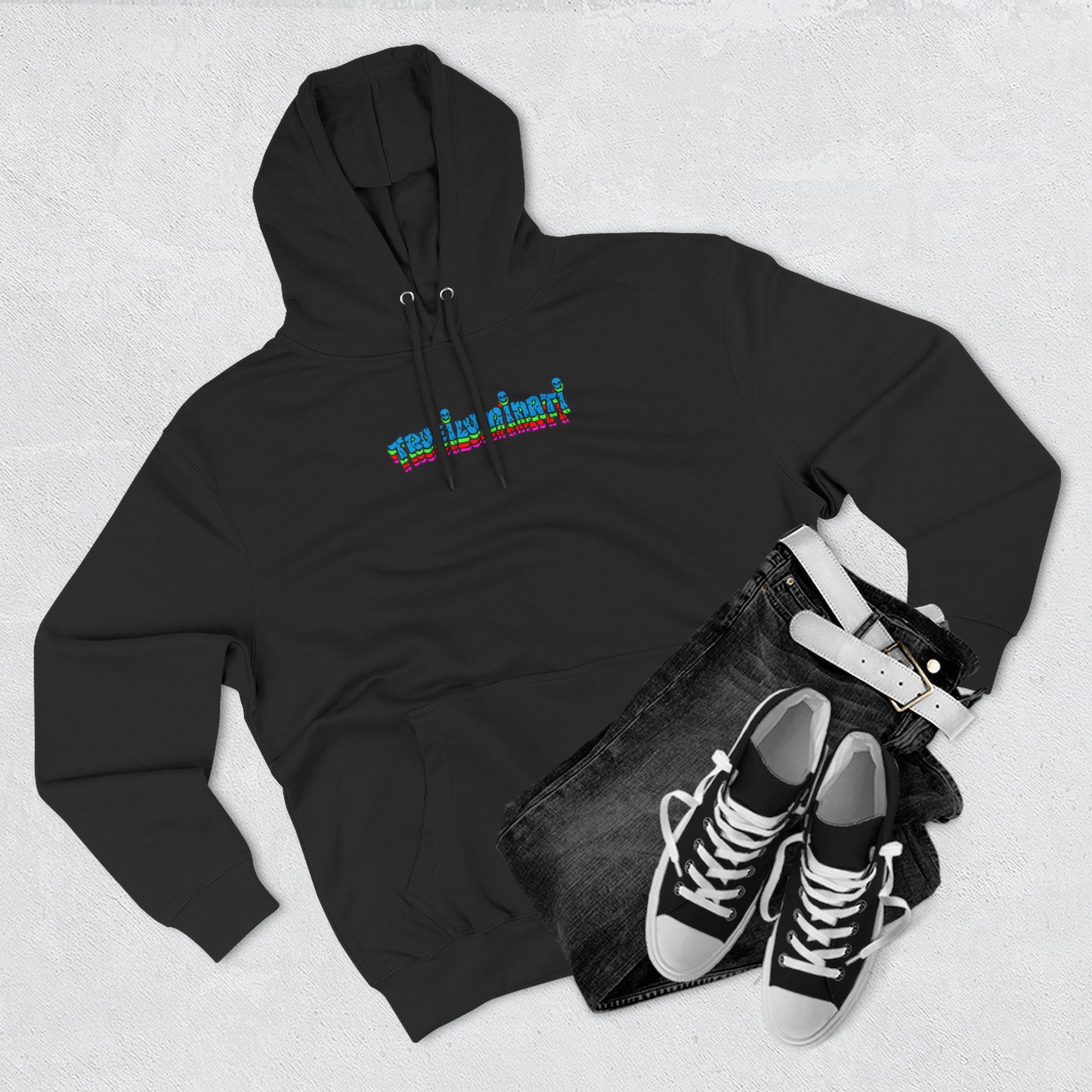 💧 Water Elemental Shaman Hoodie – By Trueiluminati Flow, Cosmic Streetwear, Unisex Style