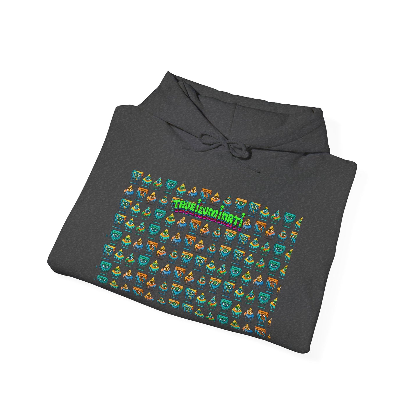 Young simbol by Trueiluminati Unisex Hoodie, Cozy Sweatshirt for Outdoor Lovers, Gift for Adventurers, Eco-Friendly Fashion, Great for Camping