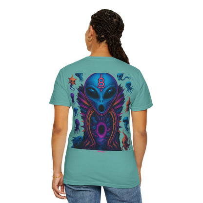 Deep Sea Portal By Trueiluminati T-shirt - Vibrant Unisex Tee for Sci-Fi Lovers, Casual Wear, Unique Gift for Birthdays, Festivals, or Everyday Style