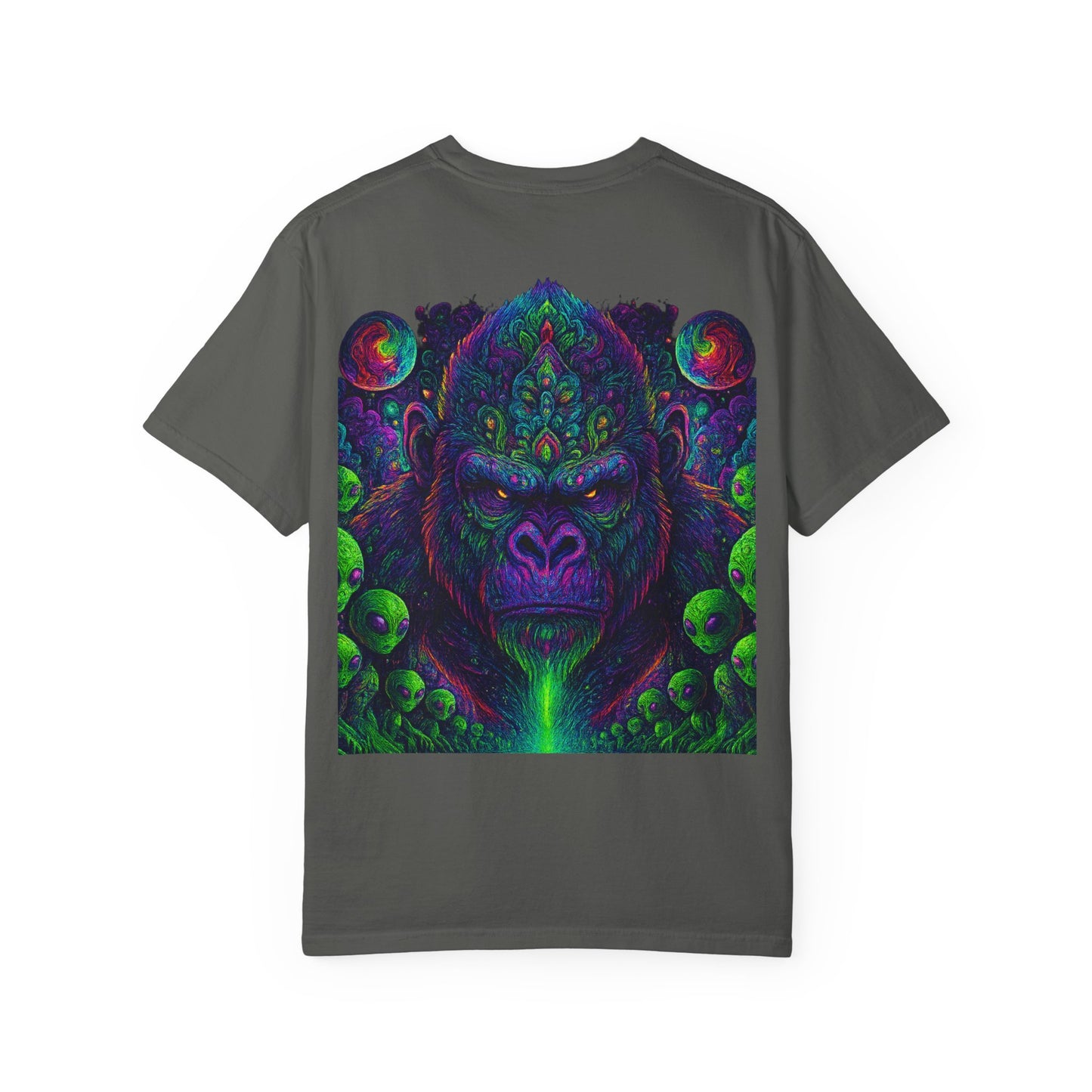 Psychedelic Gorilla Alpha Ape By Trueiluminati  Unisex T-Shirt | Unique Graphic Tee for Creative Souls | Gift for Art Lovers, Festival Wear, Nature Enthusiasts, [...]