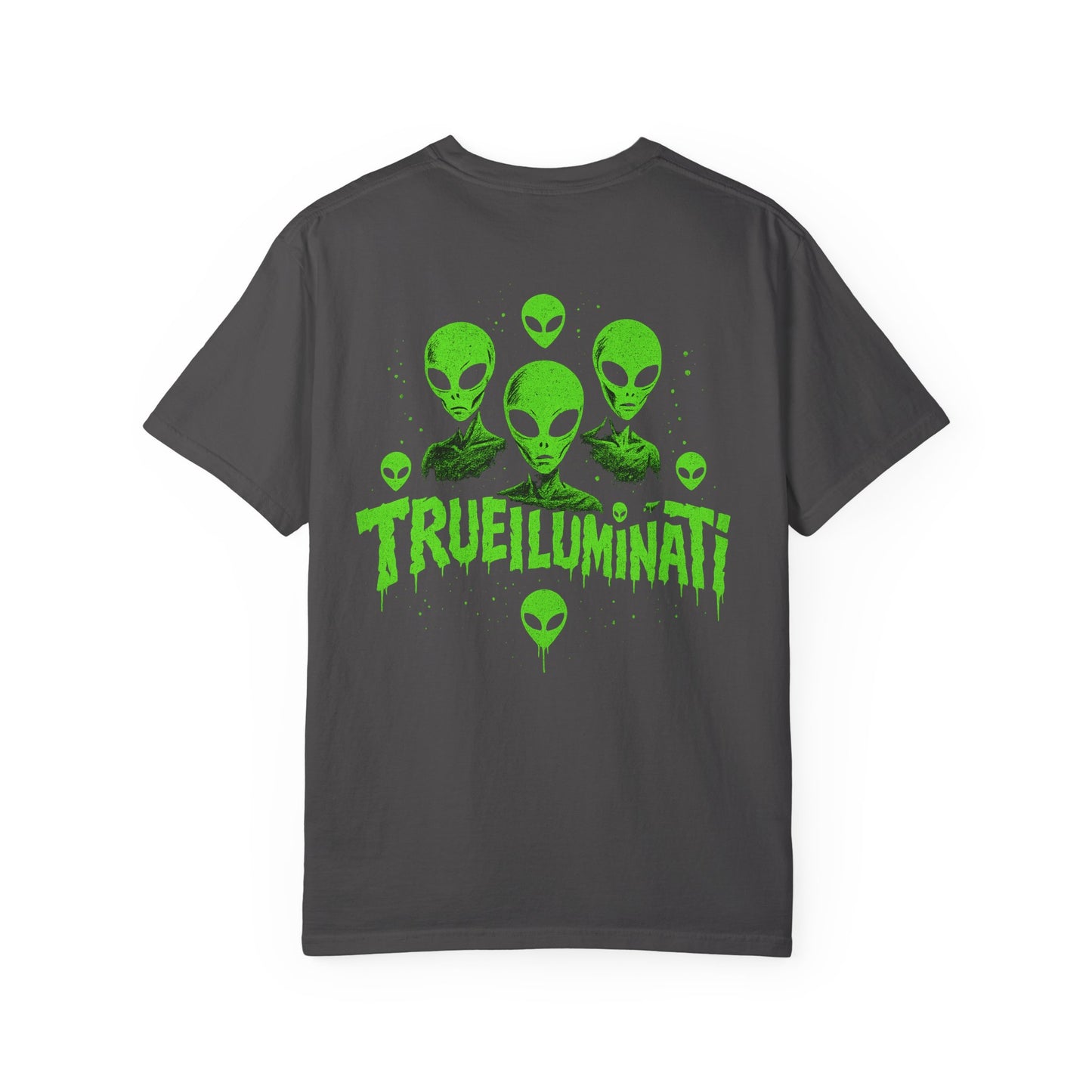 Welcome To The Club By Trueiuminati Unisex Gothic Tattoo-Style Shirt – Exclusive Trueiluminati Design Garment-Dyed T-shirt