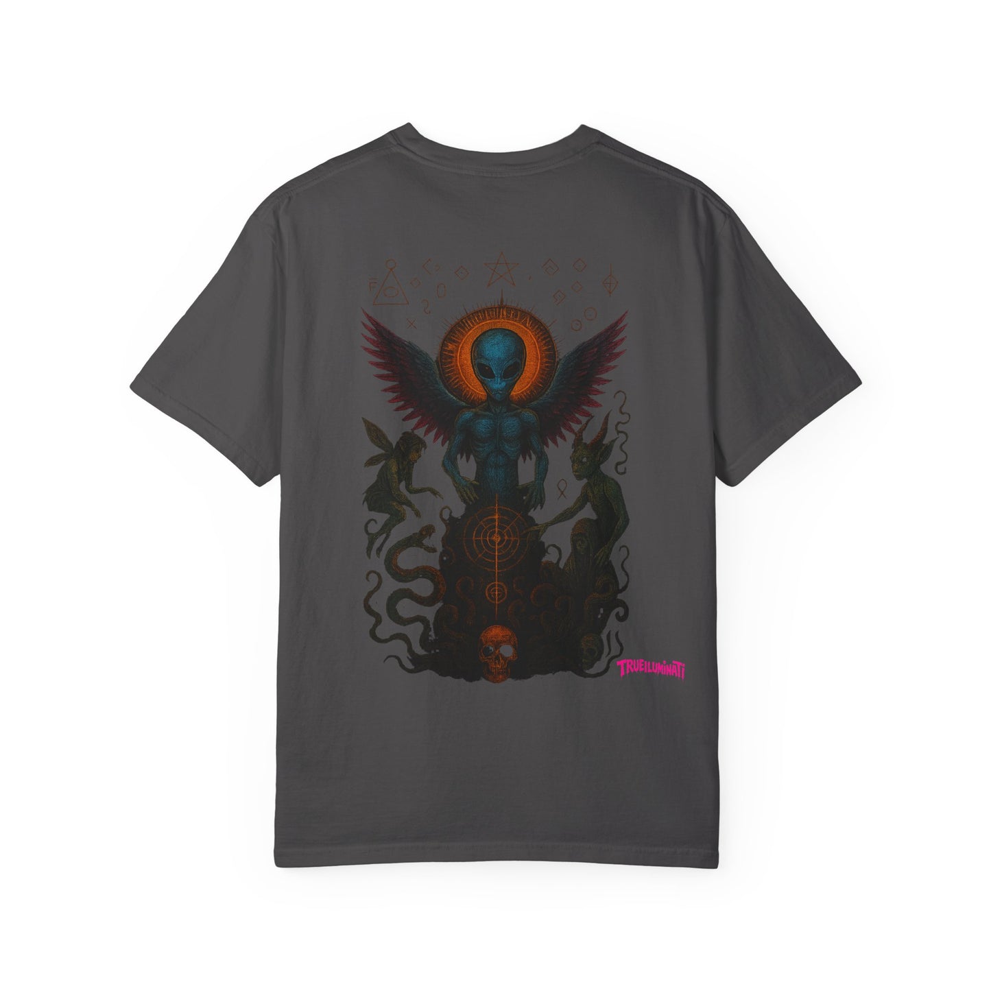 Fallen Angel By Trueiuminati Mystical Unisex T-shirt | Garment-Dyed | Spiritual Art Design | Perfect for Festivals, Gifts, and Everyday Wear, Artistic Apparel, [...]