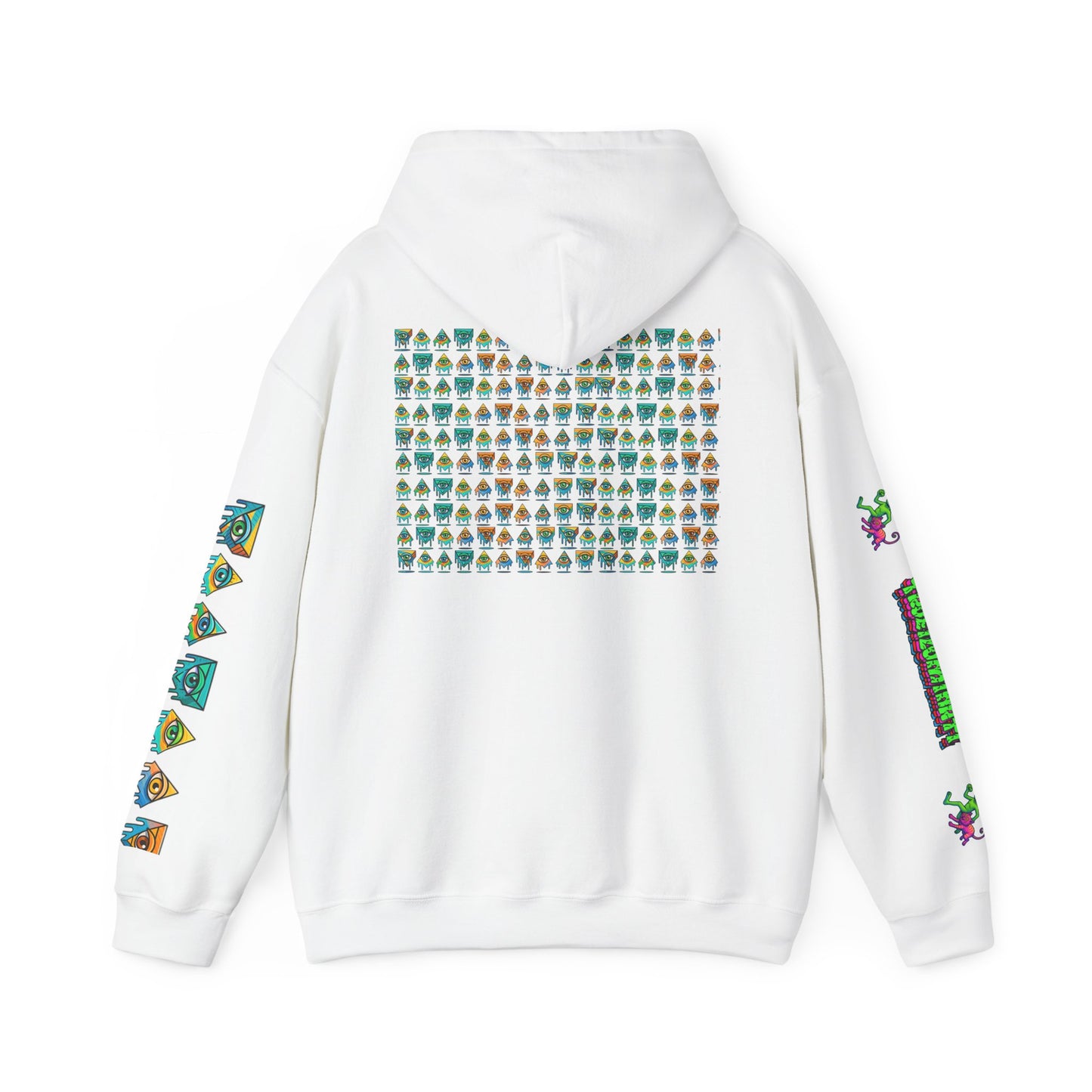 Young simbol by Trueiluminati Unisex Hoodie, Cozy Sweatshirt for Outdoor Lovers, Gift for Adventurers, Eco-Friendly Fashion, Great for Camping