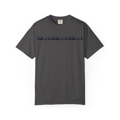 Heaven Path By Trueiluminati Garment-Dyed T-shirt Unisex Gothic Tattoo-Style Shirt – Exclusive Trueiluminati Design